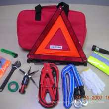 Car kits with reflective vest,Warning Triangle,polyester bag, Europe standard and popular in the market